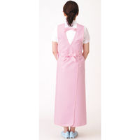 フットマーク 入浴介助 介護用エプロン グリーン Mサイズ  1枚