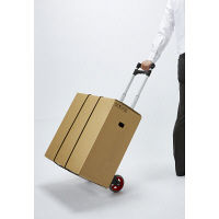 TRUSCO トラスコ中山 折りたたみキャリーカート（50kgタイプ） TAC-50 1台 389-9217