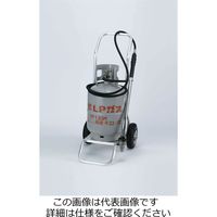 エスコ 420x450x970mm/28kg プロパンボンベ用台車 EA330FA-10 1台（直送品）