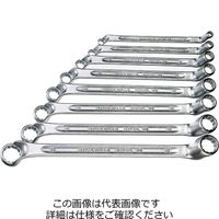 エスコ 10本組/ 6 ー32mm 両口めがねレンチ EA616GA-110 1組(1セット)（直送品）