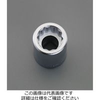 エスコ 3/8”DR ソケットレンチセット EA618J-2 1セット（直送品）