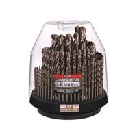 エスコ 1.0ー 13mm/100本組 ストレートドリル(CoーHSS) EA824BC 1組（直送品）