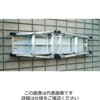 エスコ 1.07ー1.40m 足場台(調整脚付) EA905DB-4 1台(1個)（直送品）