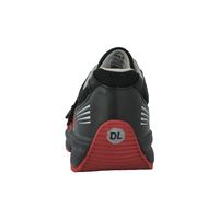 JSAA認定 作業靴 プロスニーカー ダイナスティライト DL23M 23.5cm ブラック/レッド R9209013306 1足（直送品）