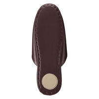 テンダイ 抗菌プリントスリッパ（約26.5cm） ブラウン 1足