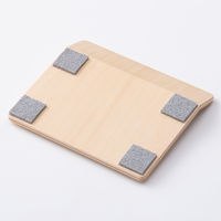 スマイル　木製　傘・杖ストッパー　ナチュラル　1個