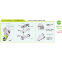 富士ゴムナース ナースクール 24.5CM 4700-1 1足　ナースシューズ