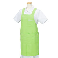 AITOZ（アイトス） パイピングエプロン ライムグリーン フリーサイズ 861370-135