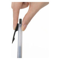 アスクル　ノック式ゲルインクボールペン　0.4mm　黒　  オリジナル