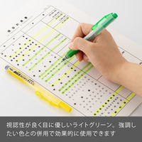 ぺんてる ノック式ハンディラインS本体 ライトグリーン SXNS15-K 1本