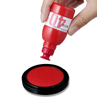 シャチハタ 朱の油 アスクル限定モデル 40ml OG-40AS 1本 オリジナル