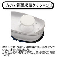 ミドリ安全 JSAA認定 作業靴 プロスニーカー MPN902 22.5cm ブルー/イエロー 2125058504 1足（直送品）