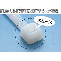 INSULOK(R) (インシュロック) ケーブルタイ 使い切り 屋内用 100mm 乳白 AB100 1パック (100本入)