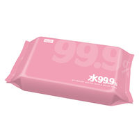 ウェットティッシュ ノンアルコール 80枚入×3パック 水99.9%手口ふき アイプラス