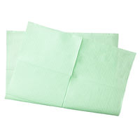 伊藤忠リーテイルリンク 紙エプロン グリーン 1箱(500枚入)