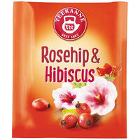 【ノンカフェイン】ポンパドール ローズヒップ＆ハイビスカス 1箱(20バッグ入)【ティーバッグ】