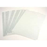 コクヨ クリヤーブック替紙 A4縦 4穴 10枚 ポケット ラ-695M 1袋（10枚入）