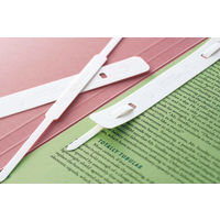 ライオン事務器　紙製ファスナー　白　No8K　1箱（30本入）