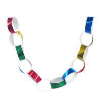 トーヨー キラキラリングかざり 4色 50枚入 装飾用 410223 1袋