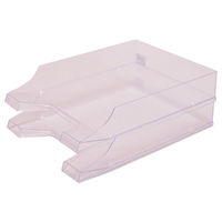 伊藤忠リーテイルリンク　レタートレー（A4タテ）　クリア　1個