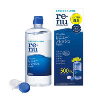 レニュー(Ｒ)　フレッシュ　500mL　ボシュロム・ジャパン　コンタクト用洗浄・消毒・保存液