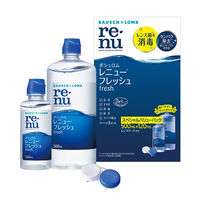 レニュー(Ｒ)　フレッシュ　1箱（500mL+120mL）　ボシュロム・ジャパン　コンタクト用洗浄・消毒・保存液