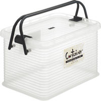 サンコープラスチック コンテナークリア M 1個