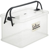 サンコープラスチック コンテナークリア L 1個