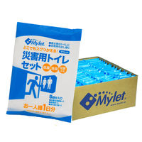 【非常用トイレ】 まいにち 災害用トイレ処理セット マイレット P 300 1箱（300回分：5回分×60セット）