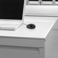 プラス　デスクマット　OAタイプ　ミニ（600×450mm）　厚さ1.8mm　下敷きなし　透明　41354