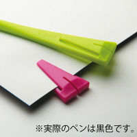 ソニック 黒 クリップ付ペンシル DA-488-D 1箱（200本：50本入×4パック）