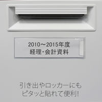 プラス 粘着剤付カードホルダー 100枚 LA-100ST 1箱