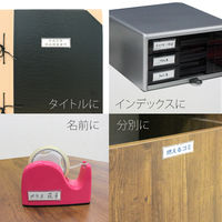 プラス　粘着剤付カードホルダー　ＬＡー400ＳＴ　100枚　　LA-400ST　1箱　　（直送品）