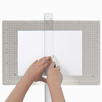 プラス カッターマット A3 LGY 灰 CS-A3 1枚