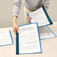 プラス レポートファイル NO.30 A4S ブルー NO.30 BL 1冊（直送品）