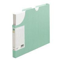 プラス　ボックスホルダー　ＦＬー020ＢＦ　Ａ4Ｅ　緑　　FL-020BF GR　1個　　（直送品）