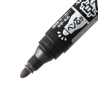 シヤチハタ 乾きまペン 油性マーカー 中字・丸芯 K-177N 黒 ５本