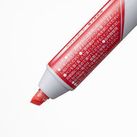 ぺんてる ノック式 ハンディホワイトボードマーカー 太字・平芯 赤 MWXN6M-B 1セット（5本：1本×5）
