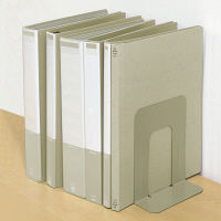 プラス ブックエンド M エルグレー BS-202 1組