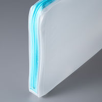 リヒトラブ　クリヤーケース・スモーキィ　Ｆ-277　A4S　マチ付　水　F-277ミズ　1枚　（直送品）