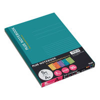 プラス ノートブック B5 A罫 NO-003AS-5CP 1パック(5冊)