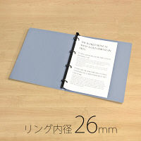 プラス　4リングバインダー　ＦＬー102ＲＢ　Ａ4Ｓ　40ｍｍ　青　　FL-102RB BL　1冊　　（直送品）