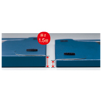 キングジム 図面ファイルGS A1 2つ折 背幅40mm 1181