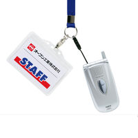 オープン工業　名札用ストラップ　ひも　ＮＢー205ーＢＵ　青　　NB-205-BU　1本