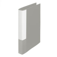 プラス 2リングファイル A4タテ 背幅35mm 灰 FC-101RF GY 1冊