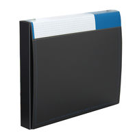 プラス PPケースファイル A4 青 FL-132CE BL 1個（直送品）