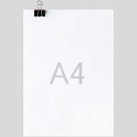 アスクル　ダブルクリップ　中　ブラック　1パック（10個入）　幅25mm  オリジナル