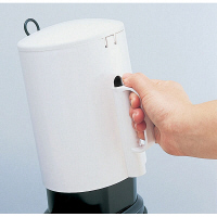 マーナ　トイレポットW　ポット（ゴミ入れ）　W072W　1セット（2個）