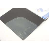 コクヨ　クリヤーブック（ウェーブカット・固定式）　A4タテ20ポケット　黒　ラ-T560D　1冊