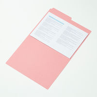 コクヨ 1/2カットフォルダー カラー A4 A4-2F-1P 10冊